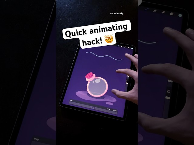 Potion Animation in 20 Seconds! ✨ #procreate #animation