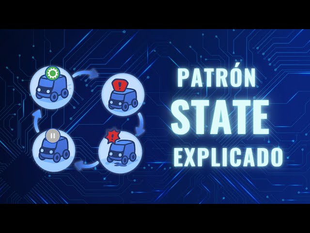 State (Estado) explicado fácil  | Patrón de diseño con ejemplos reales