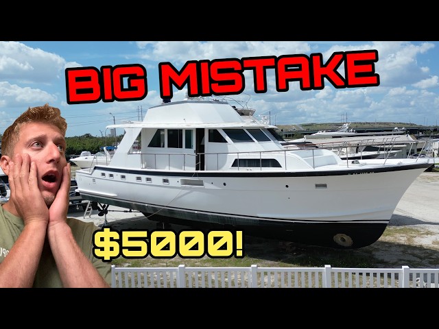 I Bought a 60ft YACHT for $5000!