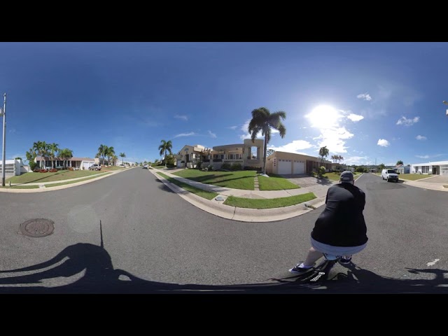 Carbon Fiber 360º Camera Bicycle Rig Prototype Test
