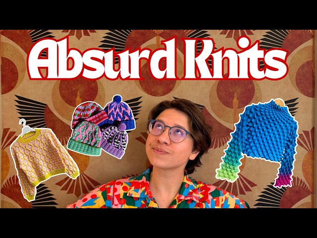 18 Absurd and Artsy Knitting Patterns for Maximalists
