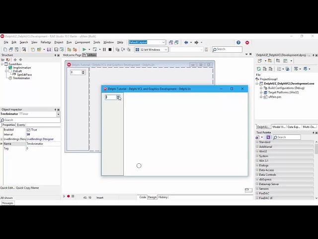 Delphi Tutorial - Delphi Graphics and VCL Development