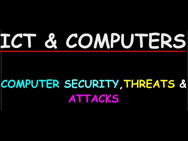 Computer Security, Threats and Attacks