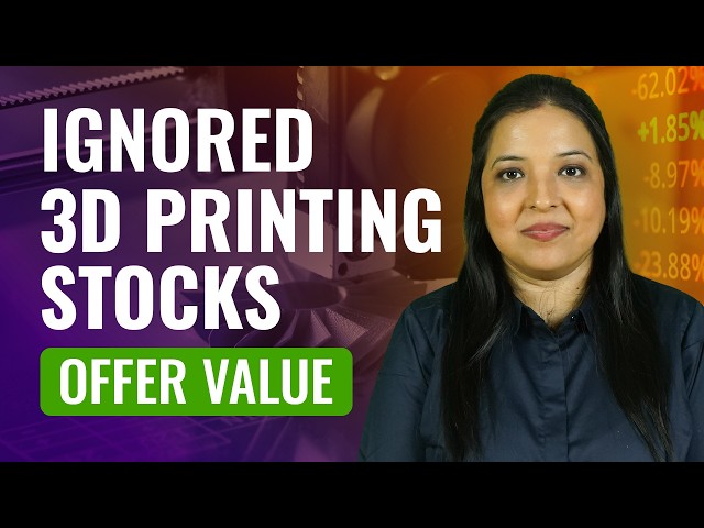 Ignored 3D Printing Stocks Offer Value