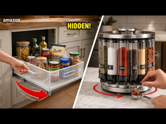 20 Amazon Finds That Unlock Hidden Space in Your Home & Kitchen