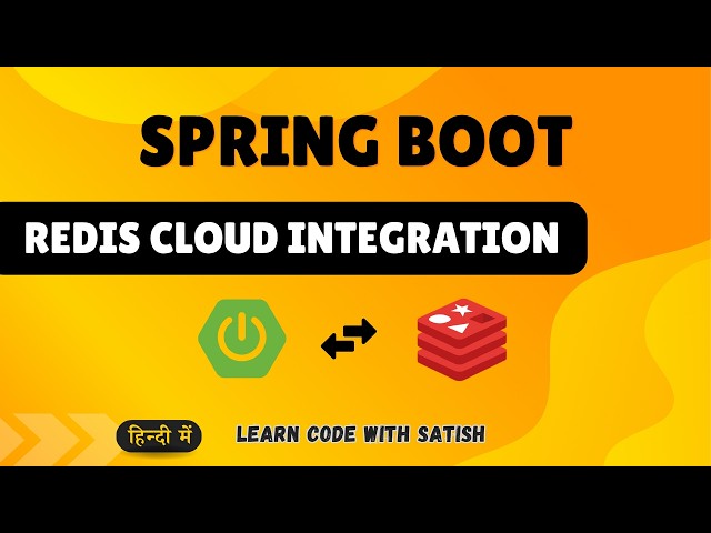 Redis Cloud with Spring Boot | Complete Redis Integration & Caching Tutorial