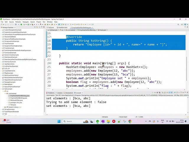 #38.1 Java HashSet Explained with Internal Working & Code Examples | HashSet in Java
