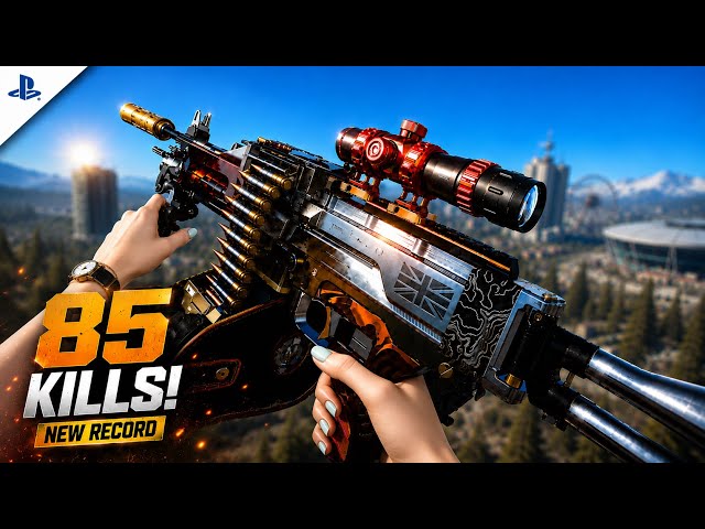 85 KILLS! New Record in Warzone Casual Solo Quads