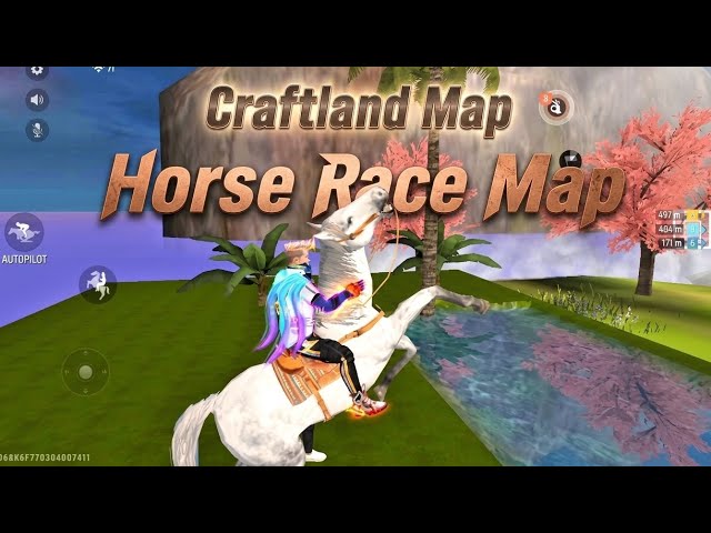 NEW HORSE RACE CRAFTLAND MAP 🐴 NEW CRAFTLAND TRENDING MAP #newcraftlandmap #craftland map code 