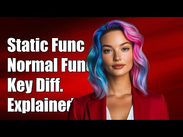 Static vs Normal Function Declaration in JavaScript: Key Differences Explained