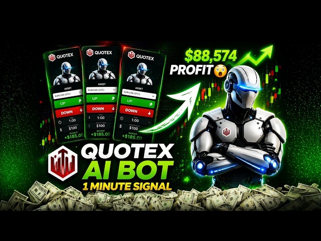 Best Quotex AI Bot for 1 Minute Trading | How to Use Quotex Signal Bot