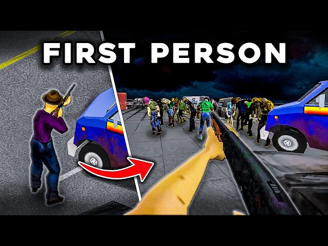 Someone Actually Made a FIRST PERSON Mod for Project Zomboid…