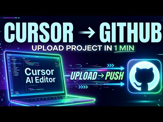 How to Upload Project Folder From Cursor to Github (2026)