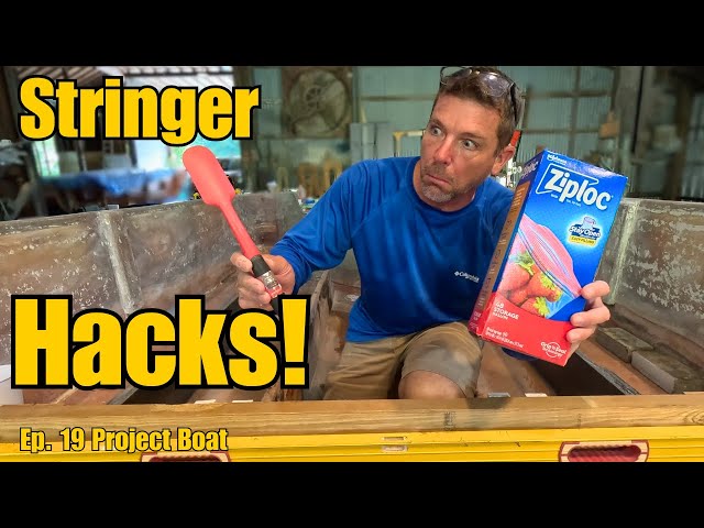 DIY- BOAT STRINGERS - TIPS and TRICKS to install them like a PRO!