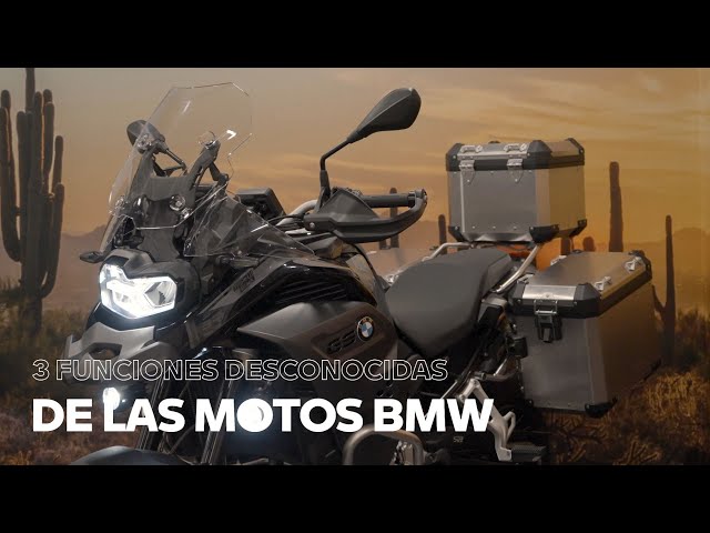 3 funciones desconocidas de las motos BMW