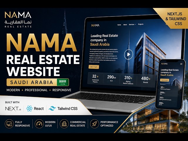 Modern Real Estate Website Development | Next.js & React
