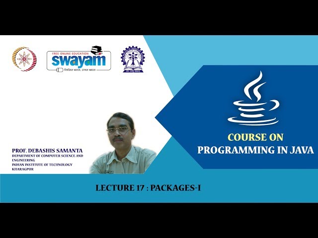 Lecture 17: Packages-I