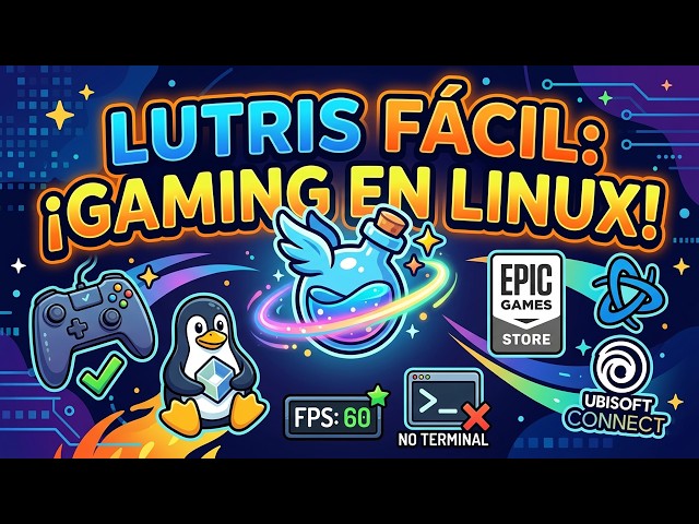 🚀 Cómo CONFIGURAR LUTRIS en LINUX fácil: ¡Guía paso a paso sin TERMINAL! 🎮🐧