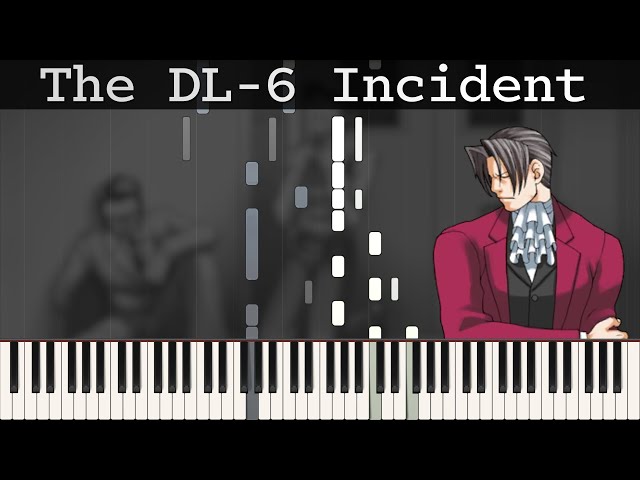 Phoenix Wright - Reminiscences ~ The DL-6 Incident [Piano Tutorial]