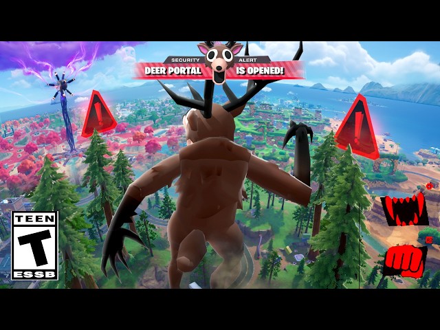 Fortnite's DEER BOSS Has ARRIVED! (Surviving 99 Nights Update)