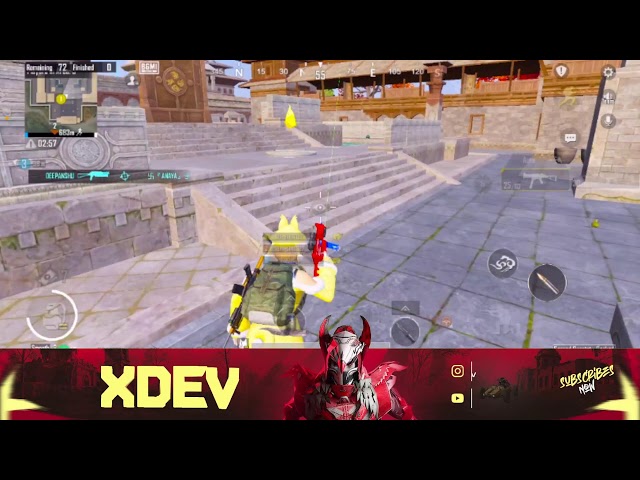 🔴Zero Gameplay 😆Unlimited Funnnn | Bgmi Live w Xdev ft. @Shyraraaa