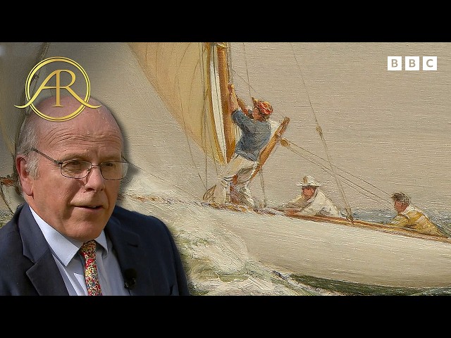 Owner Speechless As Montague Dawson Painting Is Valued At Five Figures | Antiques Roadshow UK