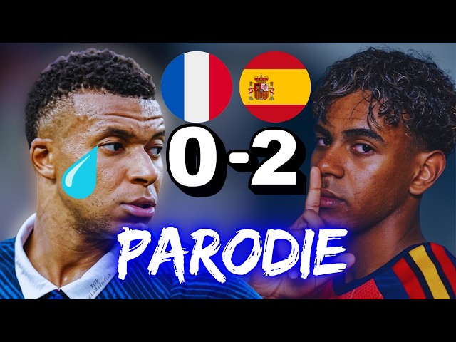 🎵 France 0-2 Spain | 2026 World Cup Semi-Final Parody 🎵
