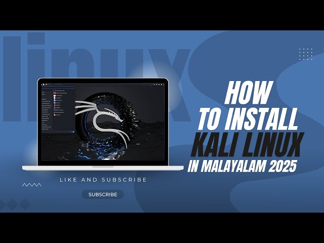 install Kali Linux in VirtualBox (Malayalam) || Step by Step || 2025 || Hacking OS