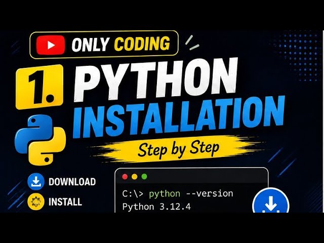 Python Installation for Beginners | How to Install Python on Windows 11 | Python Course #1
