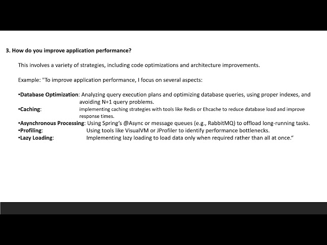Java Technical Interview Question and Answers- Part1 | Java | Realtime | Spring Boot | Microservices