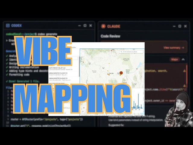 Vibe Coding with ArcGIS Maps SDK: ArcGIS Online + Maps SDK Complete Workflow (Part 3)
