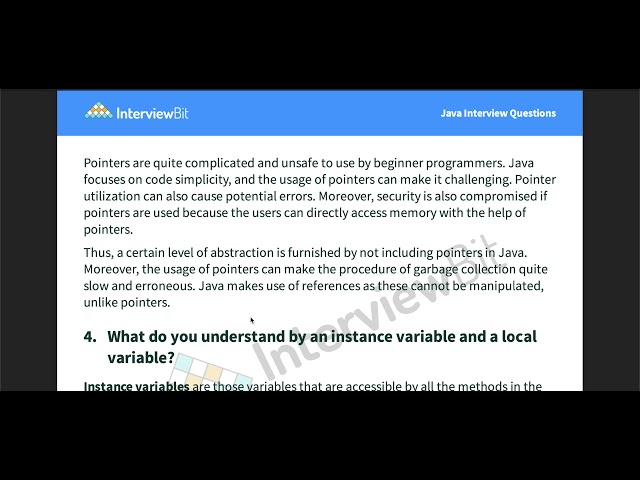 Why Java Does Not Make Use of Pointers