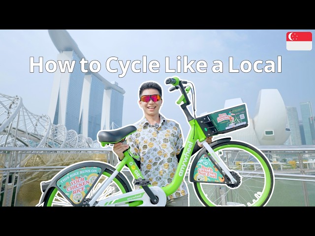 Singapore ONE DAY Cycling Itinerary - By a Local