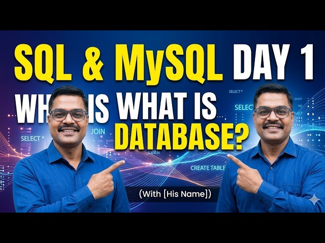 What Does a Cupboard Have to Do With MySQL? 😄 | Database Explained | Day 1