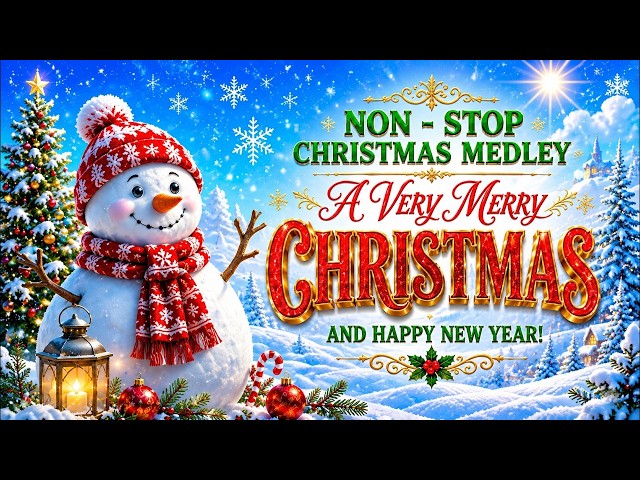 Nonstop Christmas Songs 2027 🎅 Nonstop Festive Music for Family Gatherings ✨