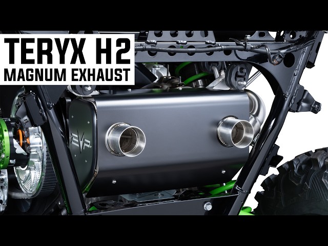 SOUND CHECK: EVP Magnum Header and Muffler for Kawasaki Teryx H2