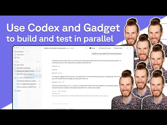 Use Codex and cloud dev environments to build and test in parallel