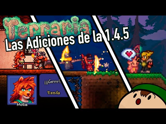 Todas las Adiciones del Parche 1.4.5 de Terraria