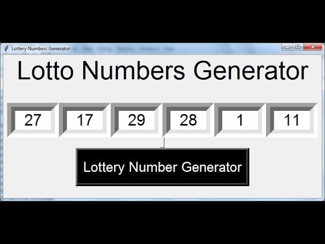 How to Create a Lottery Number Generator in Python