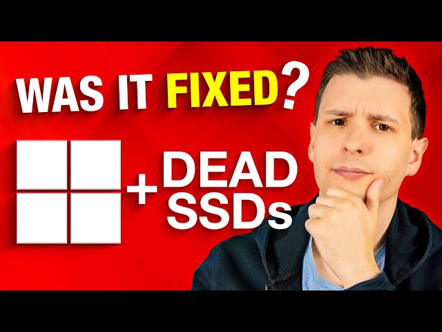 The "SSD-Killing" Windows Update - The Final Story