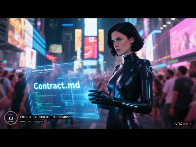 Contract Reconciliation - Master of the Lake Chapter 13 (Agent Governance Audio Book Sept 2026)