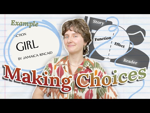 FUNCTION & EFFECT | how to make choices as a writer