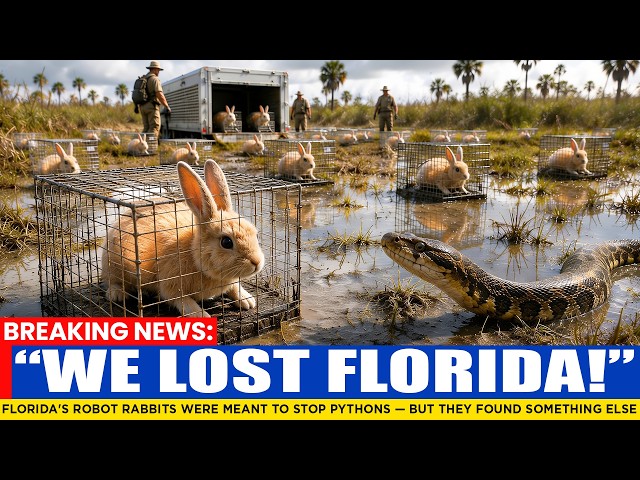 Florida's Robot Rabbits Were Meant to Stop Pythons — But They Found Something Else