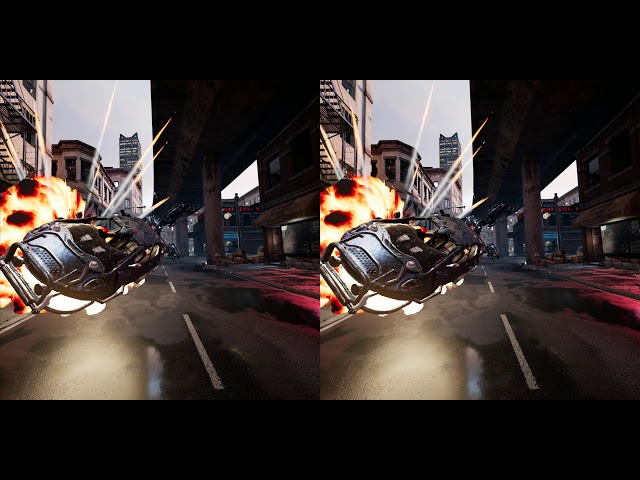 Showdown VR Gameplay 3D SBS