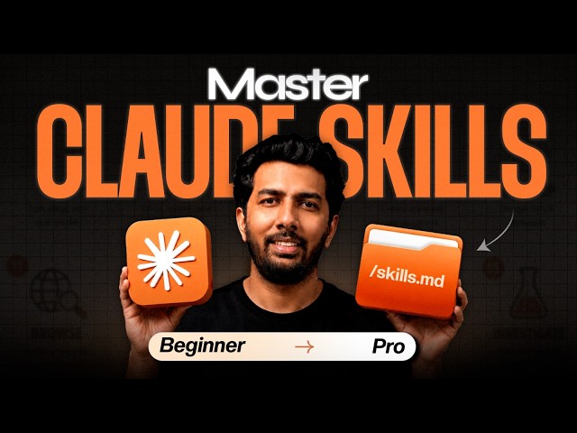 The ONLY Claude Skills Tutorial Beginners Need in 2026