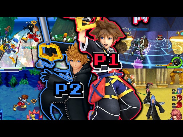 Multiplayer in Kingdom Hearts Games
