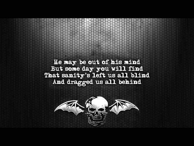 Avenged Sevenfold - Save Me [Lyrics on screen] [Full HD]