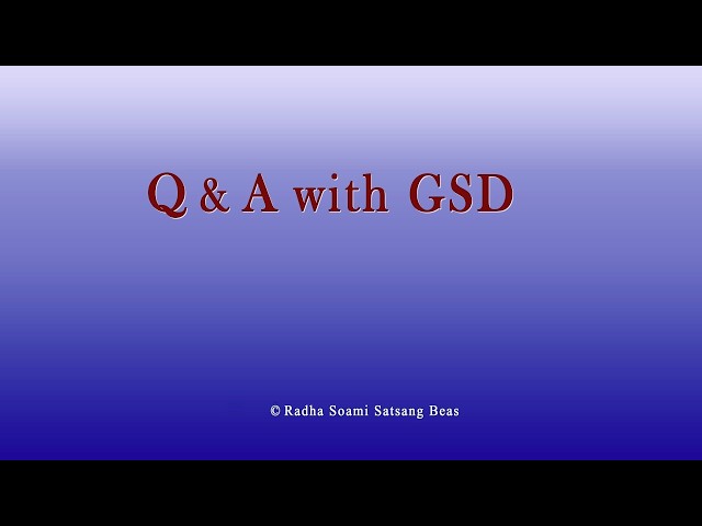Q&A with GSD 153  Eng/Hin/Pun