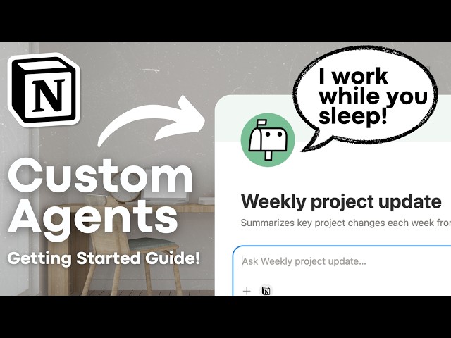 Notion AI Custom Agents are HERE! | How to get started guide & tutorial