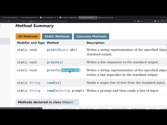 [CS-12J] Input/Output - Week 1: 1-28-26